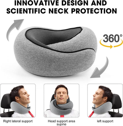 Memory Foam Neck Travel Pillow