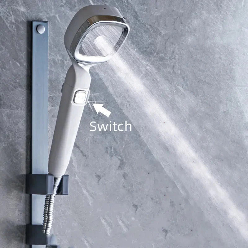 4 Modes High Pressure Shower Head