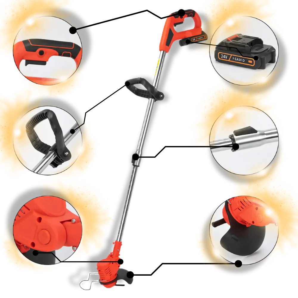 3-in-1 Cordless Grass Trimmer