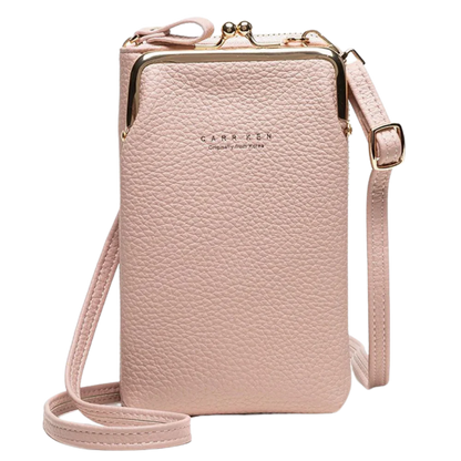 Crossbody bag with removable strap