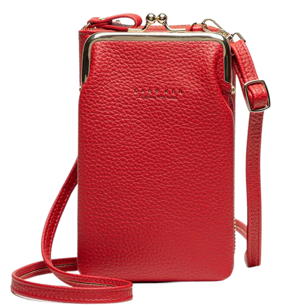 Crossbody bag with removable strap