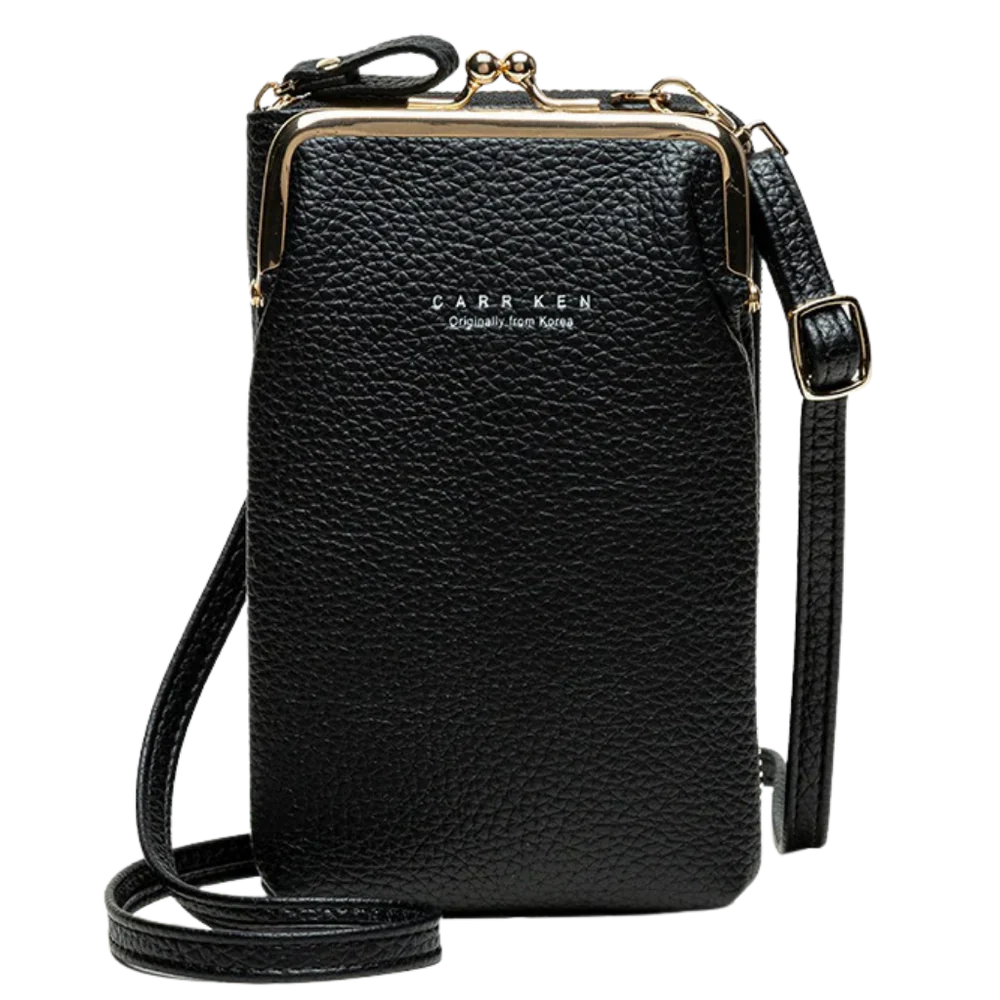 Crossbody bag with removable strap