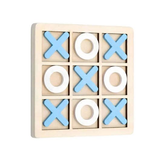 Classic wooden toe x o board games